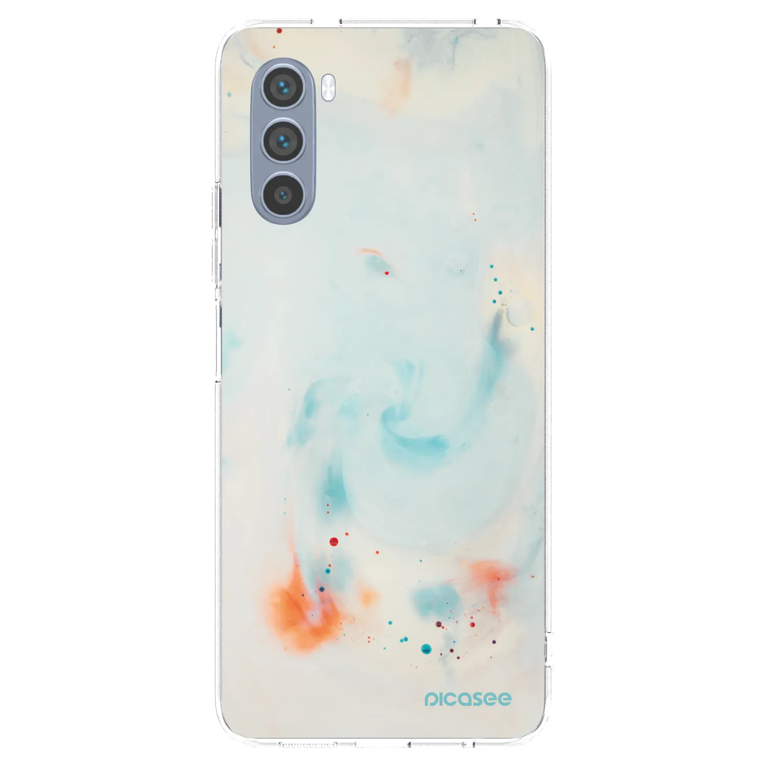 Picasee átlátszó szilikon tok az alábbi mobiltelefonokra Motorola Moto G62 - Splash