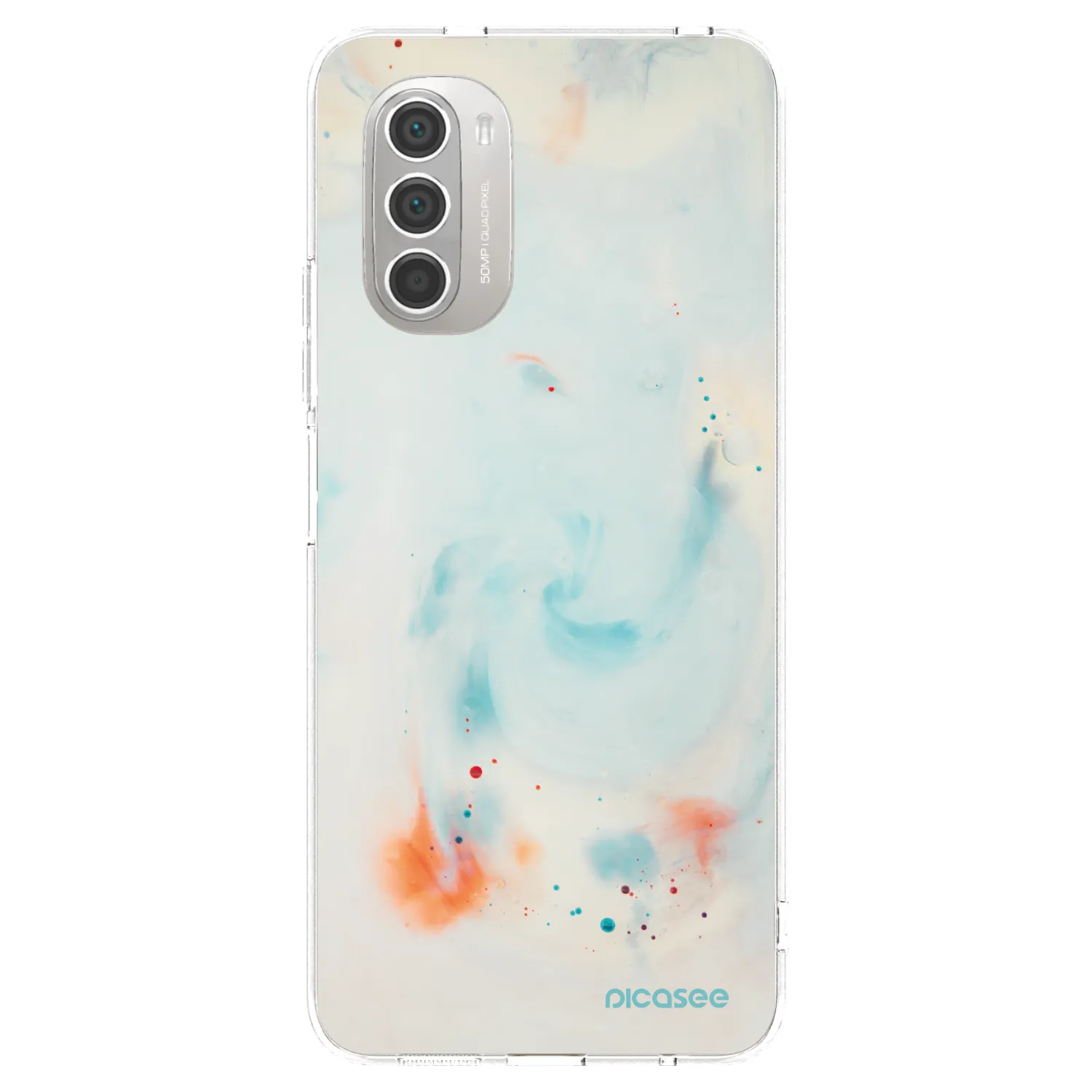 Picasee átlátszó szilikon tok az alábbi mobiltelefonokra Motorola Moto G51 - Splash