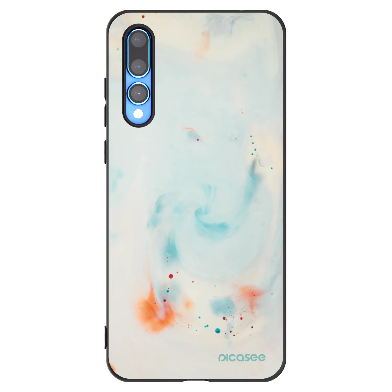 Picasee fekete szilikon tok az alábbi mobiltelefonokra Huawei P20 Pro - Splash
