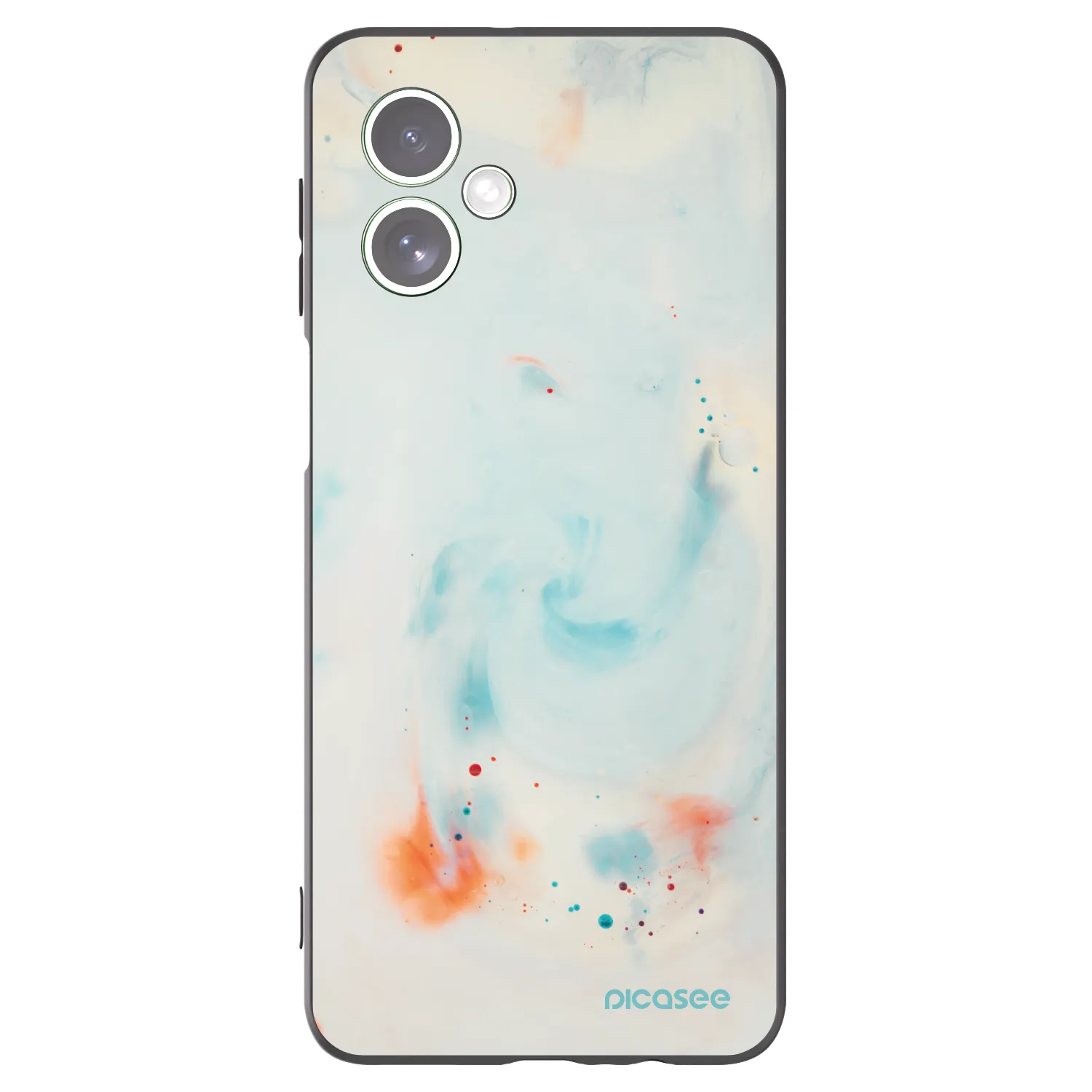 Picasee fekete szilikon tok az alábbi mobiltelefonokra Motorola Moto G54 5G - Splash