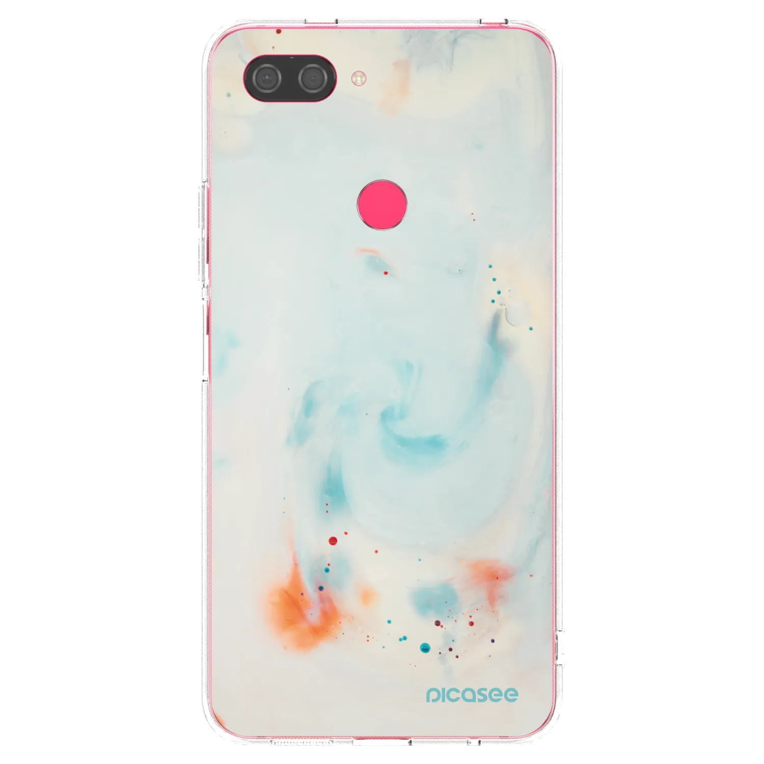 Picasee átlátszó szilikon tok az alábbi mobiltelefonokra Xiaomi Mi 8 Lite - Splash