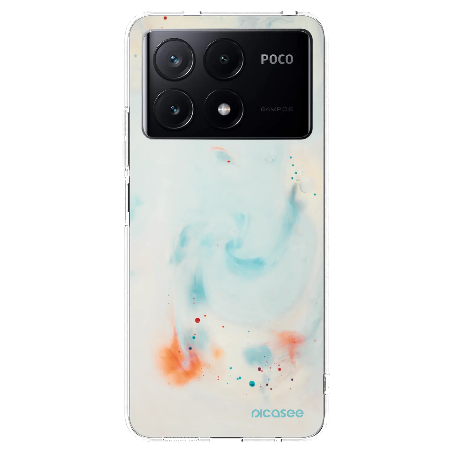 Picasee átlátszó szilikon tok az alábbi mobiltelefonokra Xiaomi Poco X6 Pro - Splash