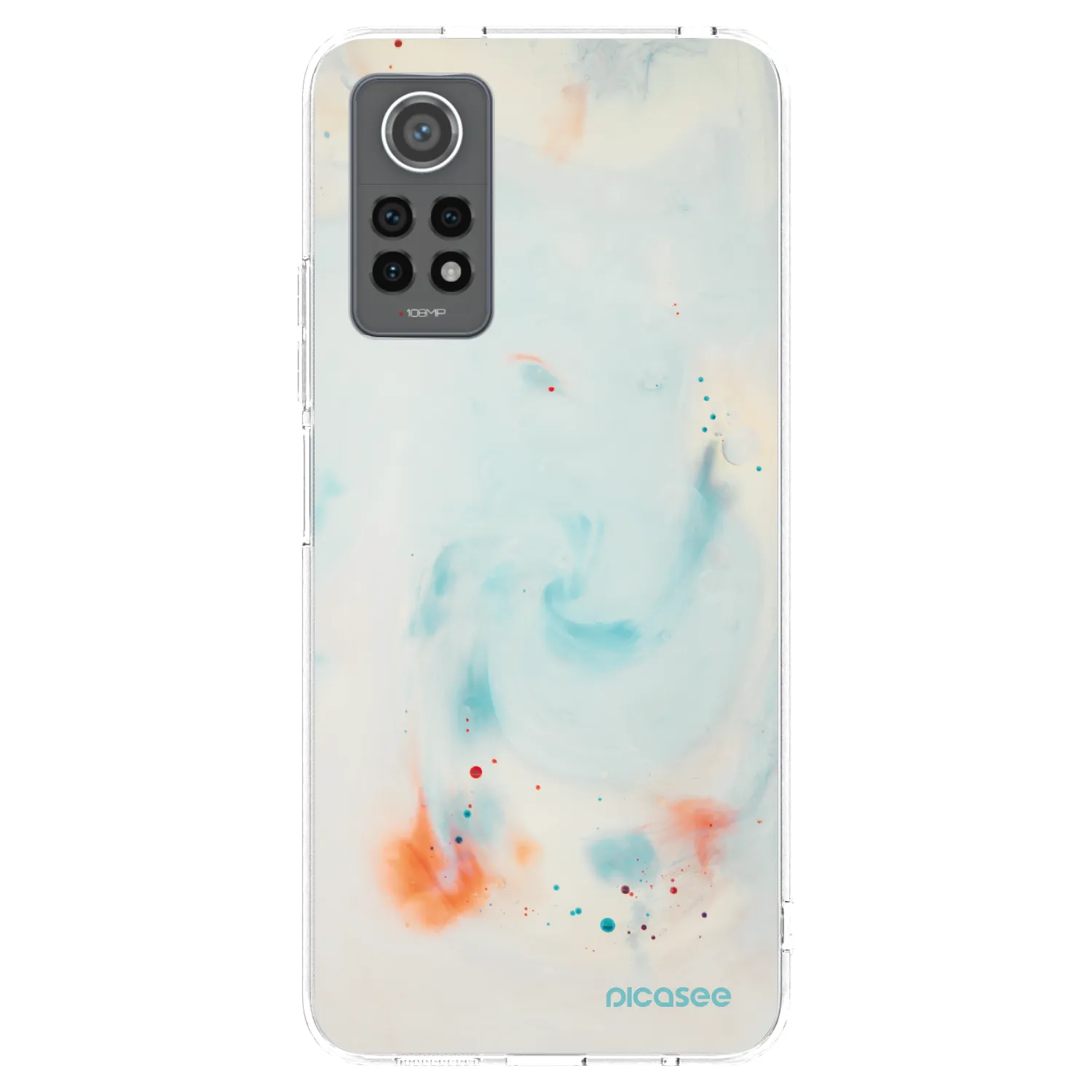 Picasee átlátszó szilikon tok az alábbi mobiltelefonokra Xiaomi Redmi Note 12 Pro 4G - Splash
