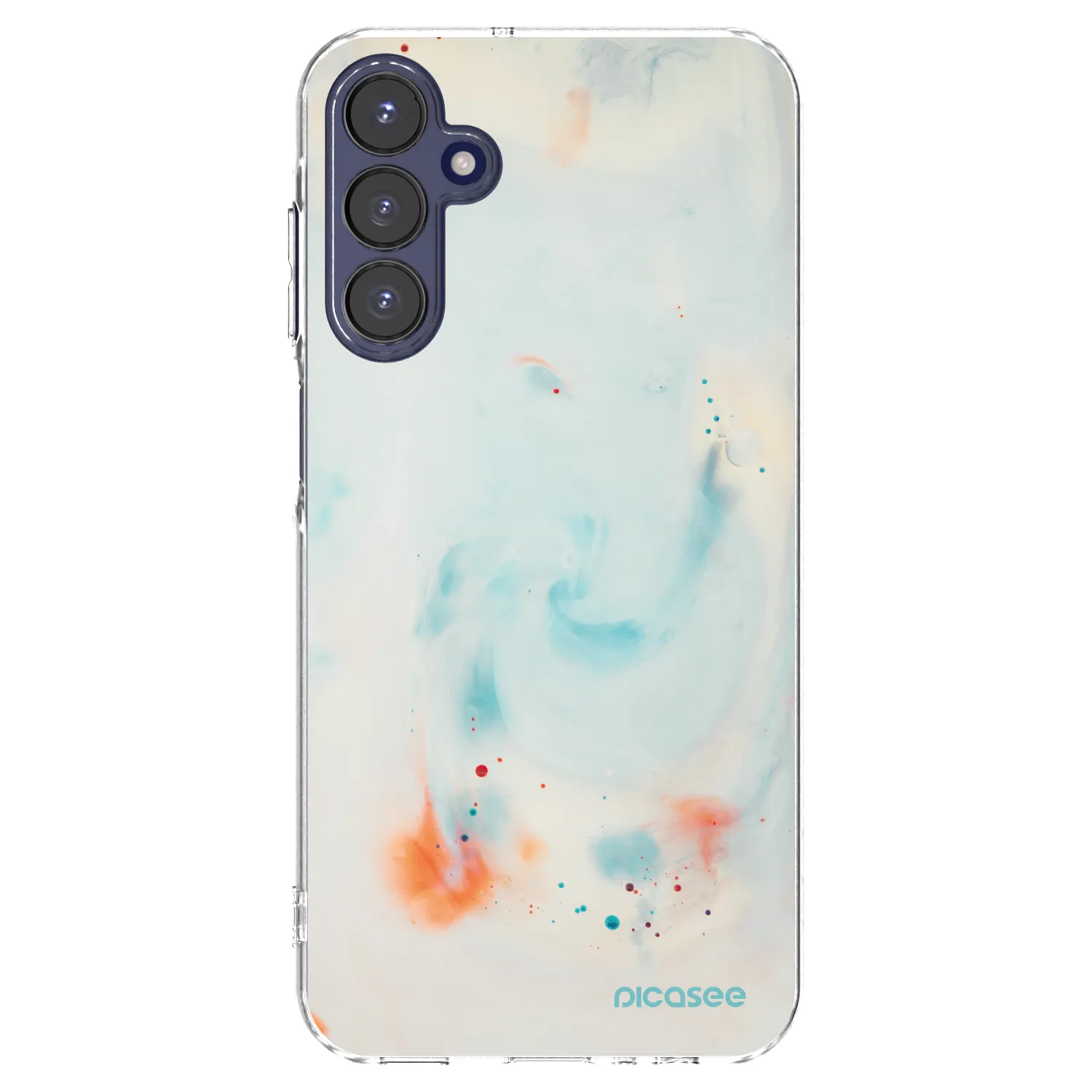 Picasee átlátszó szilikon tok az alábbi mobiltelefonokra Samsung Galaxy A15 A155F 4G - Splash