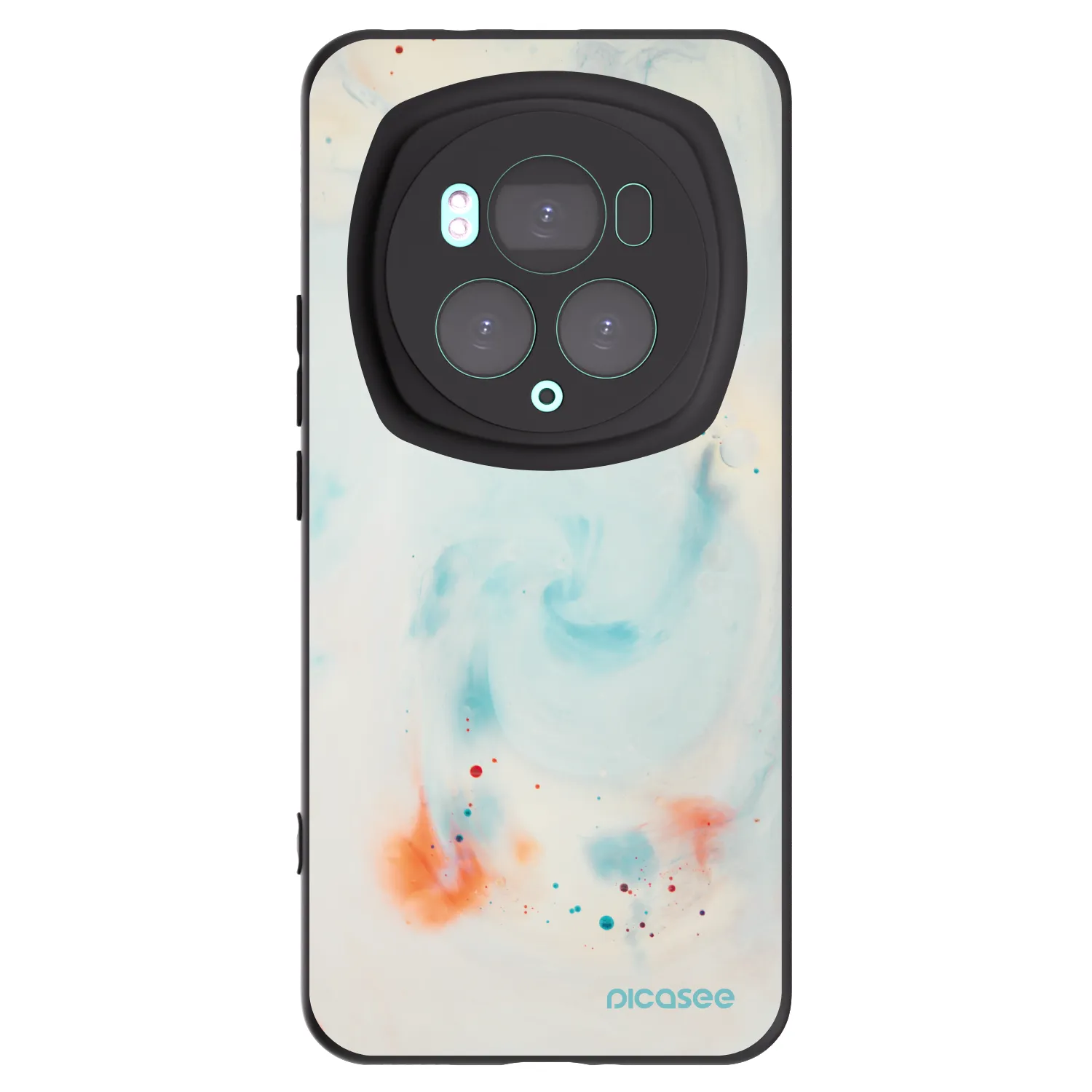 Picasee fekete szilikon tok az alábbi mobiltelefonokra Honor Magic6 Pro - Splash