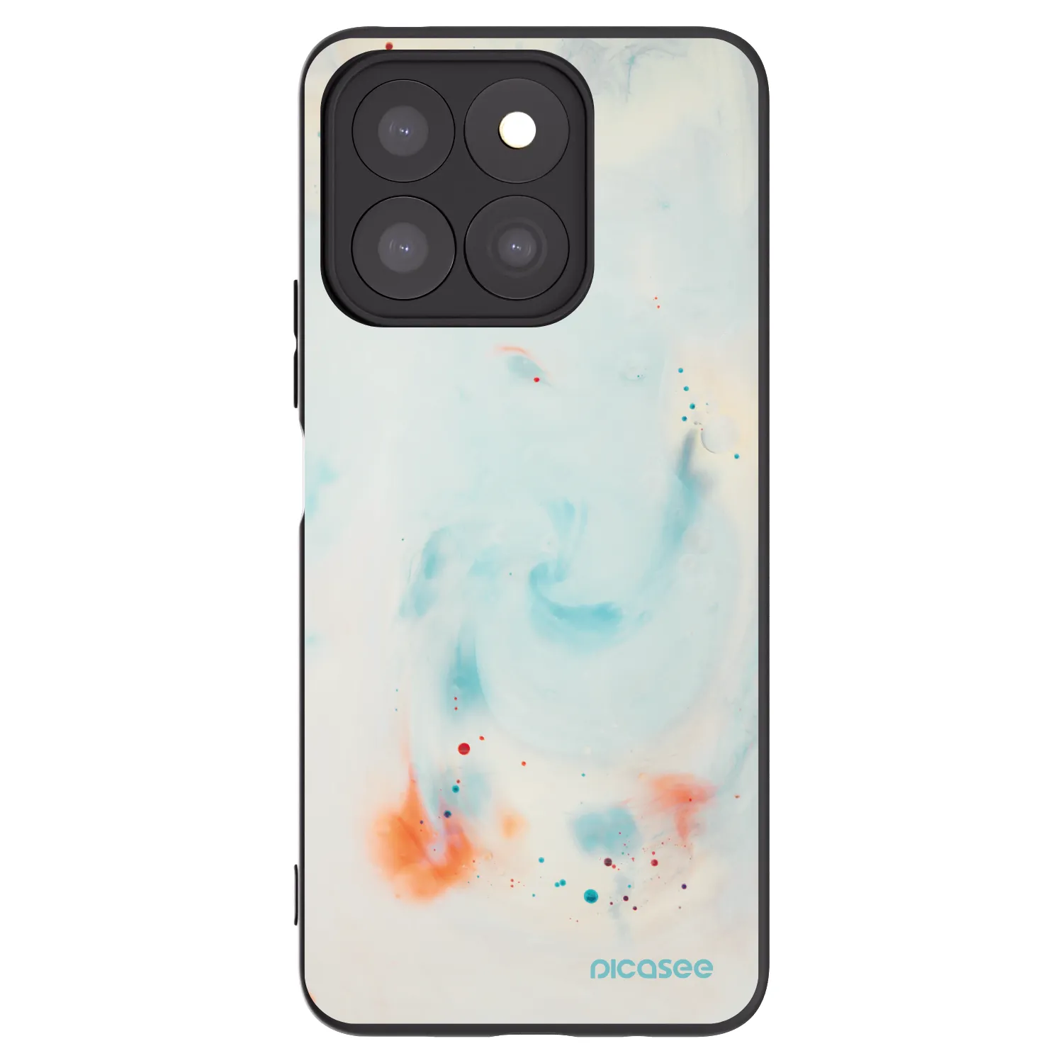 Picasee fekete szilikon tok az alábbi mobiltelefonokra Honor X8b - Splash