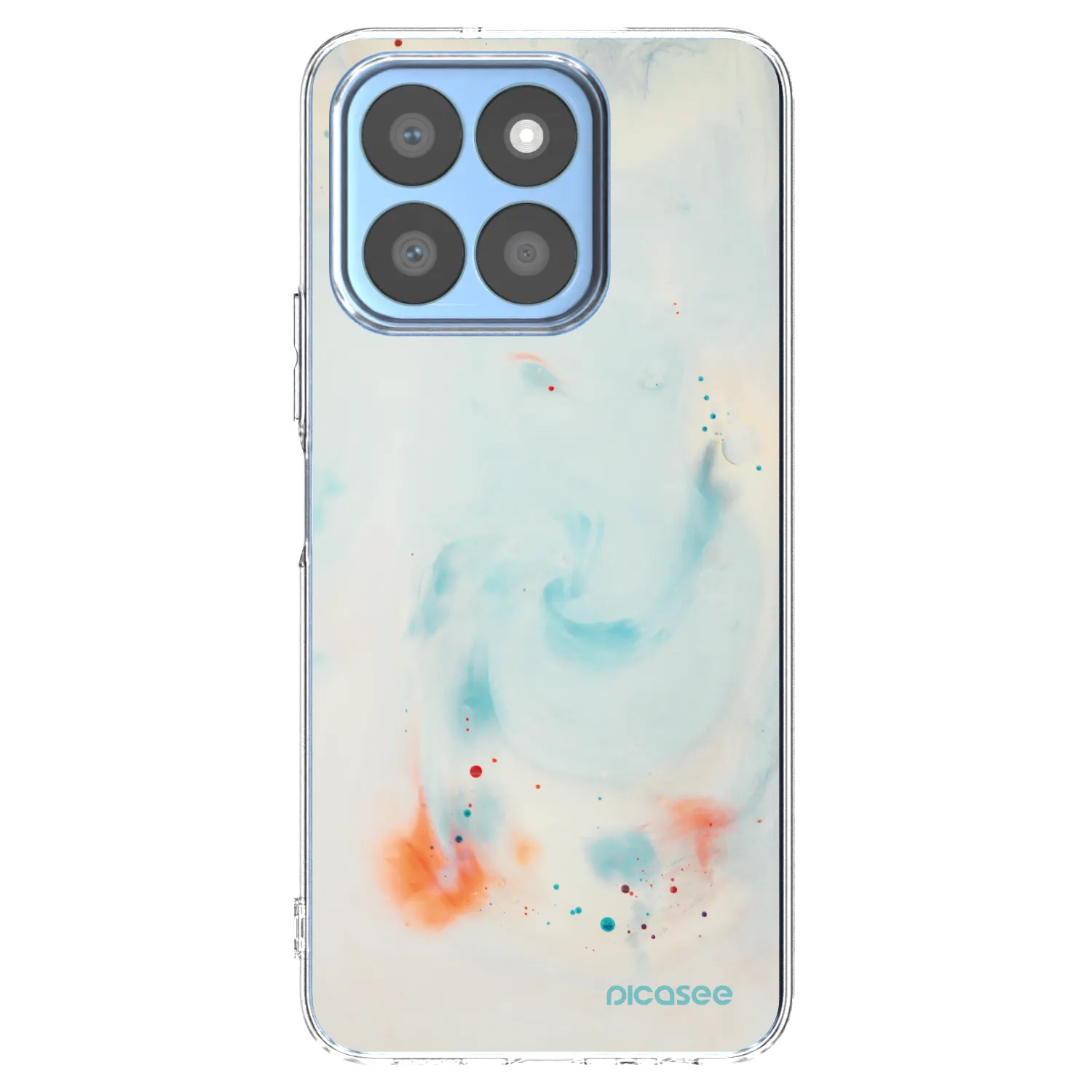 Picasee átlátszó szilikon tok az alábbi mobiltelefonokra Honor X8b - Splash
