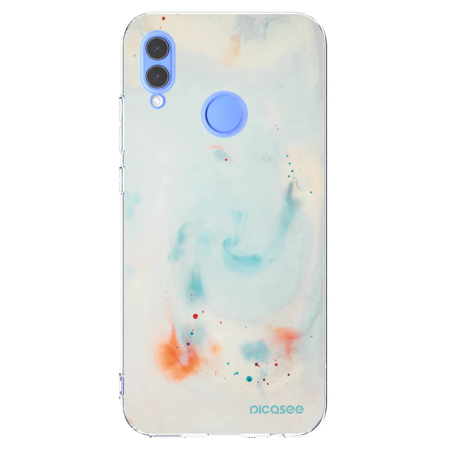 Picasee átlátszó szilikon tok az alábbi mobiltelefonokra Honor 10 Lite - Splash
