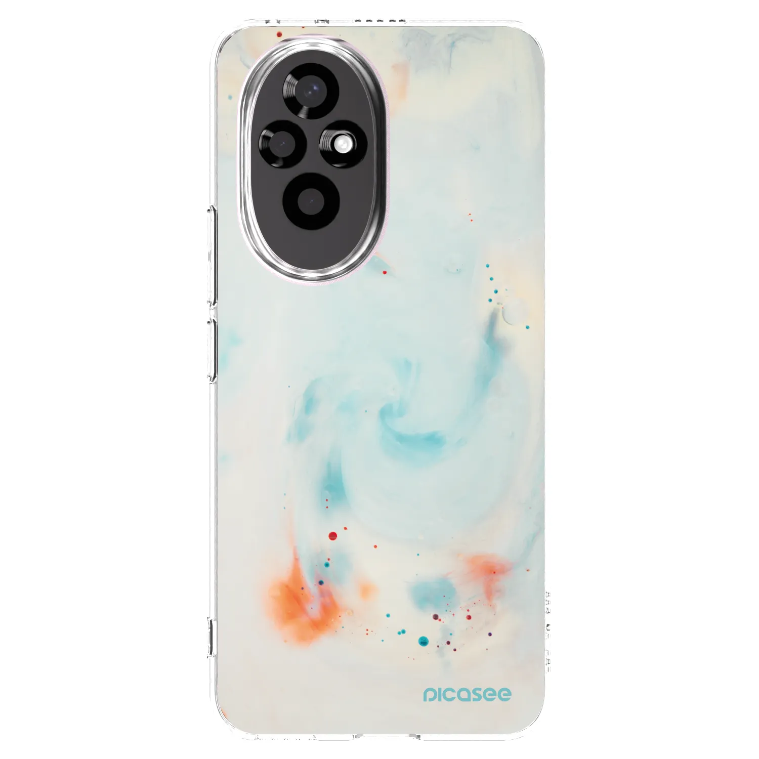Picasee átlátszó szilikon tok az alábbi mobiltelefonokra Honor 200 Pro 5G - Splash