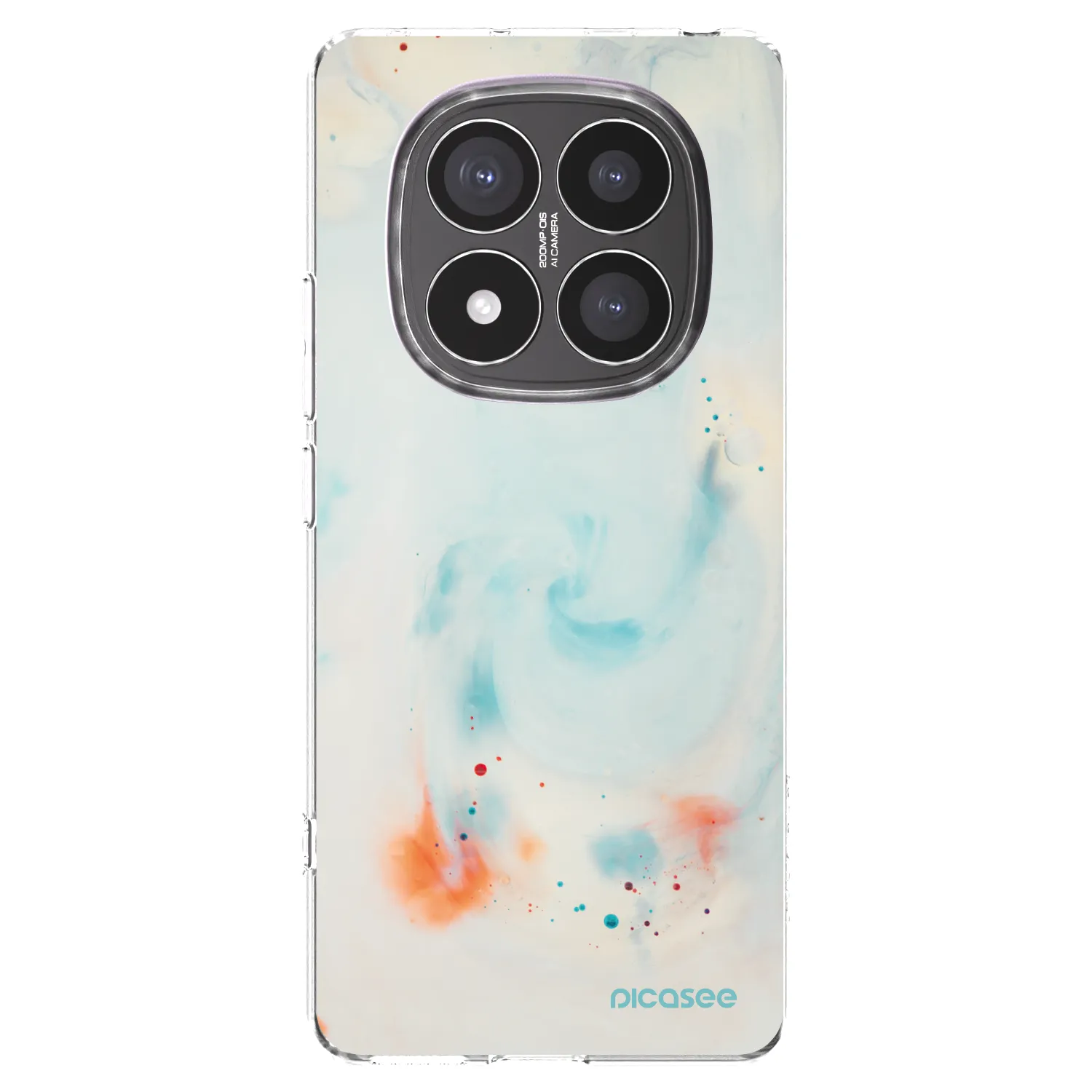 Picasee átlátszó szilikon tok az alábbi mobiltelefonokra Xiaomi Redmi Note 14 Pro+ 5G - Splash