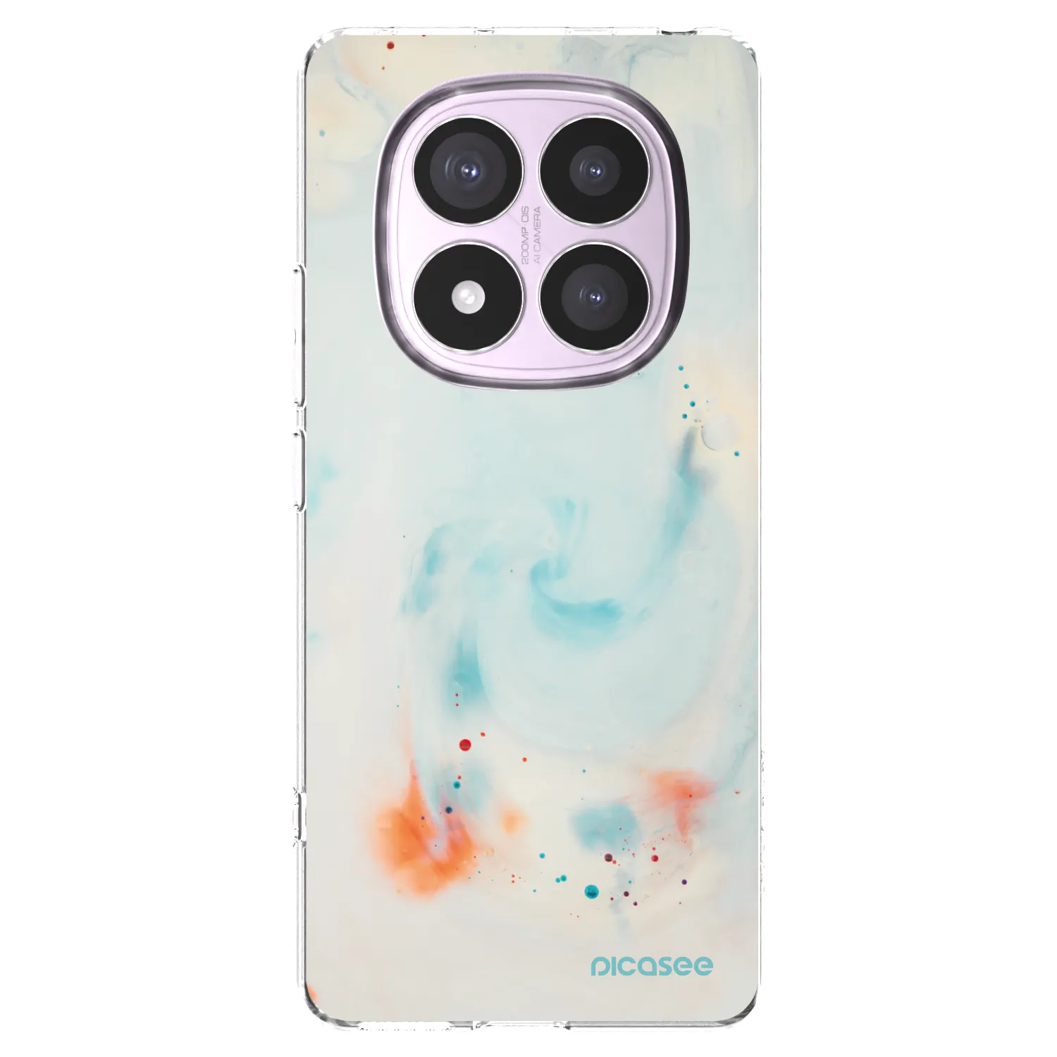 Picasee átlátszó szilikon tok az alábbi mobiltelefonokra Xiaomi Redmi Note 14 Pro 5G - Splash