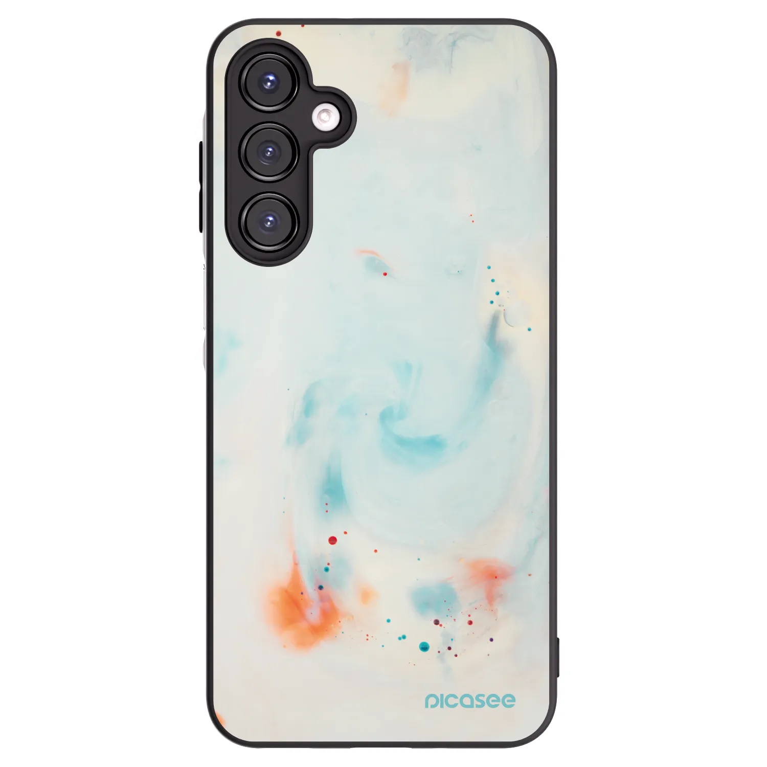 Picasee fekete szilikon tok az alábbi mobiltelefonokra Samsung Galaxy A16 5G - Splash