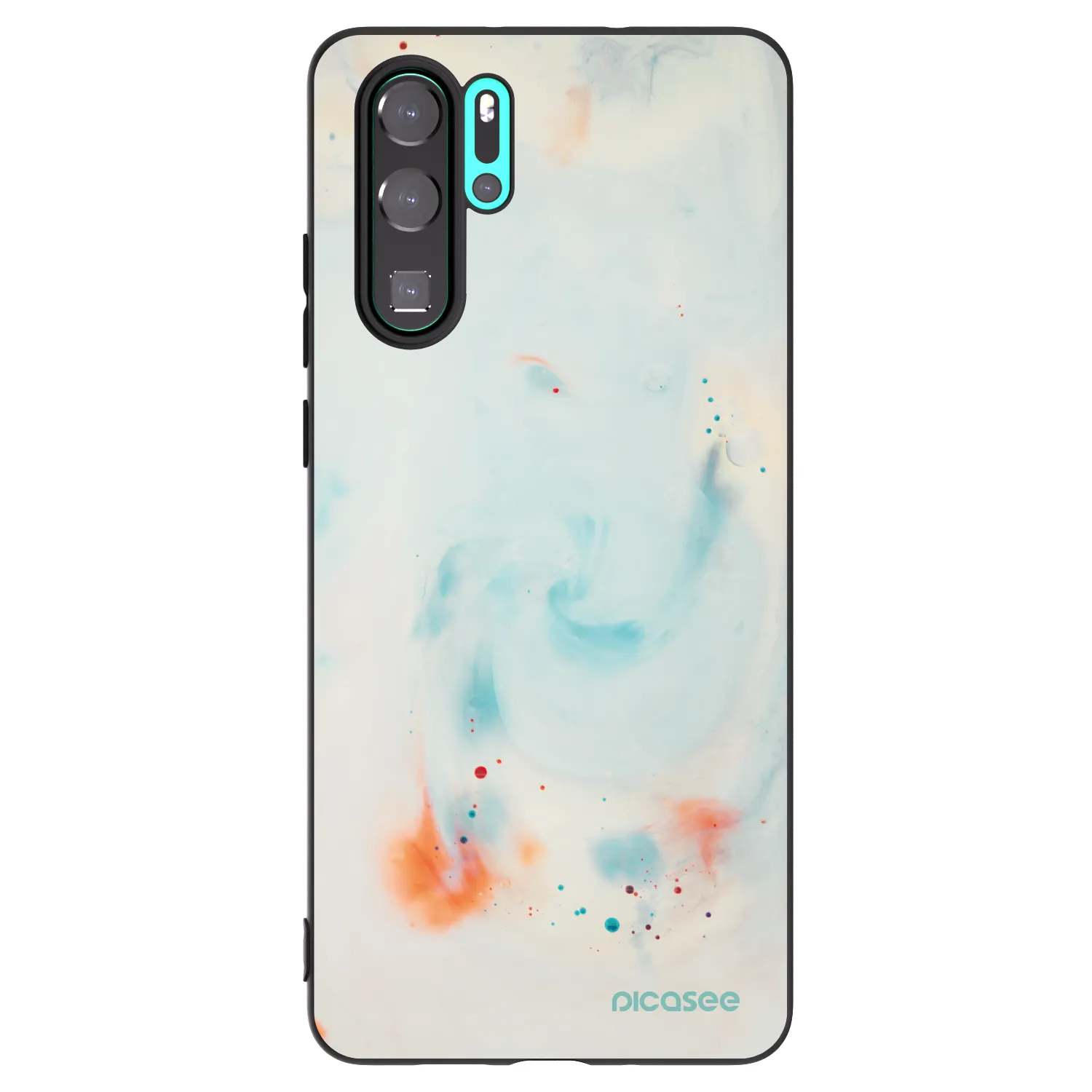 Picasee fekete szilikon tok az alábbi mobiltelefonokra Huawei P30 Pro - Splash