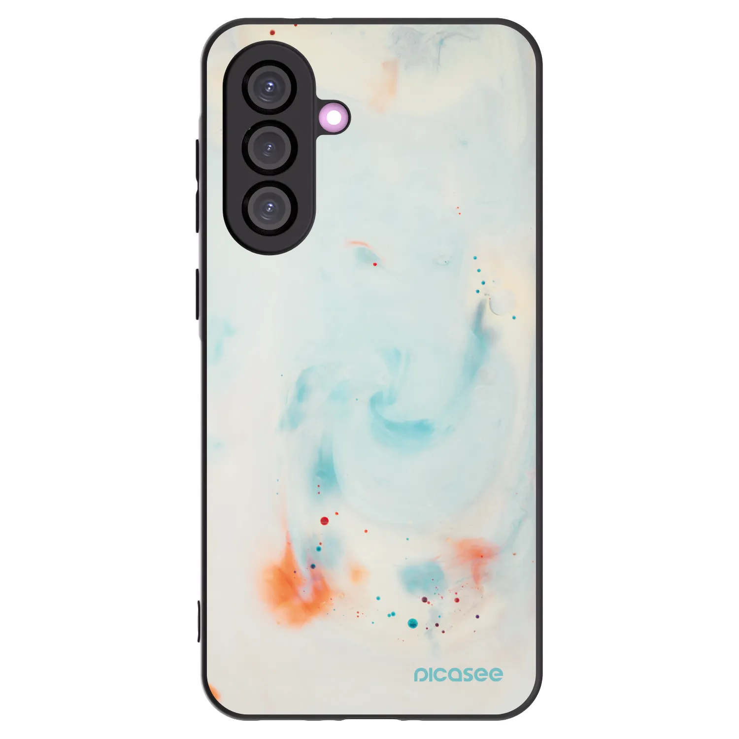 Picasee fekete szilikon tok az alábbi mobiltelefonokra Samsung Galaxy A36 5G - Splash