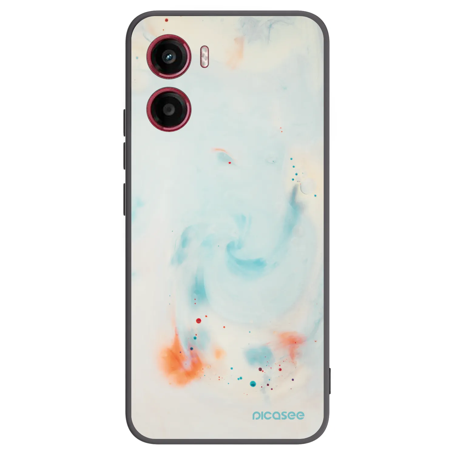 Picasee fekete szilikon tok az alábbi mobiltelefonokra Motorola Moto G05 - Splash