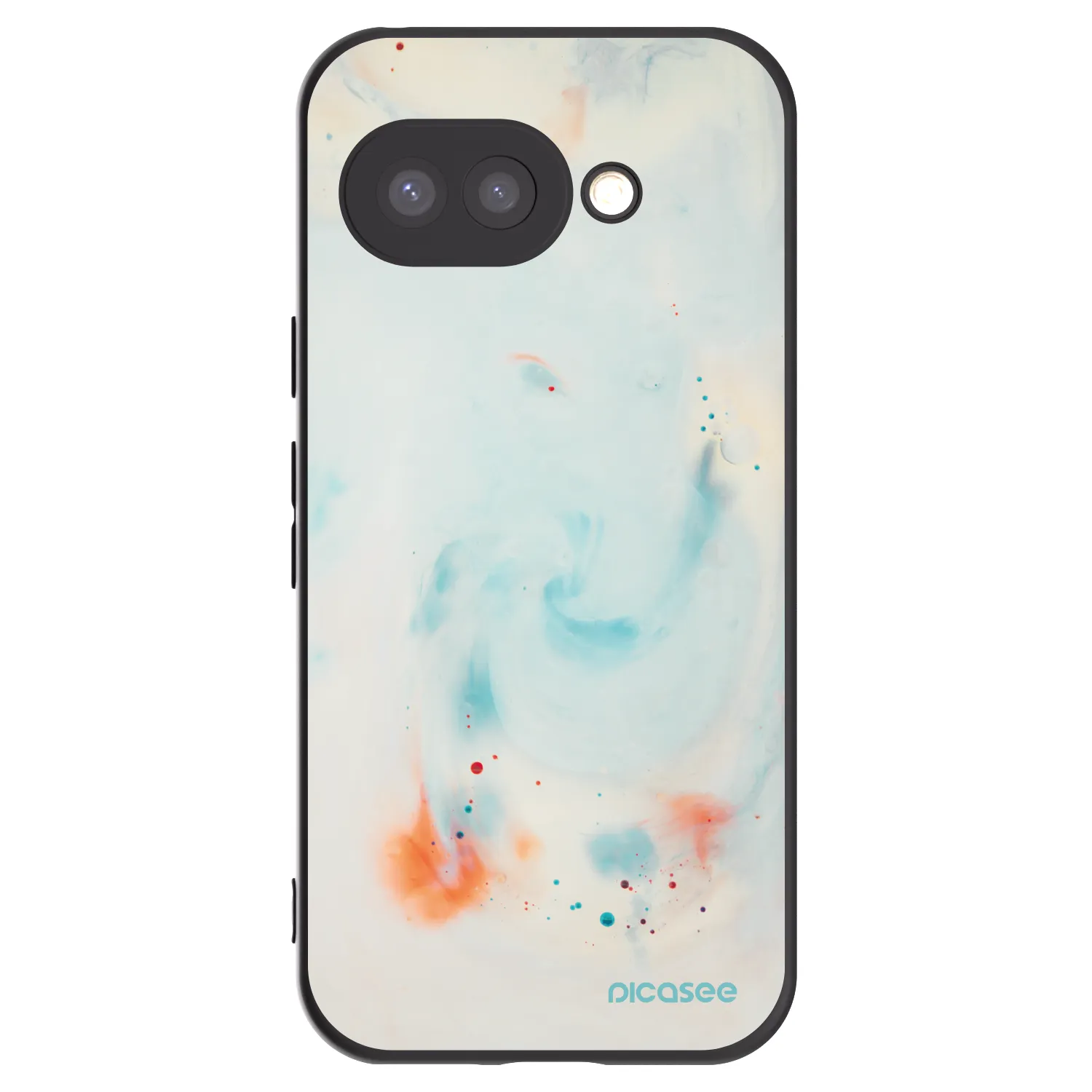 Picasee fekete szilikon tok az alábbi mobiltelefonokra Google Pixel 9a - Splash