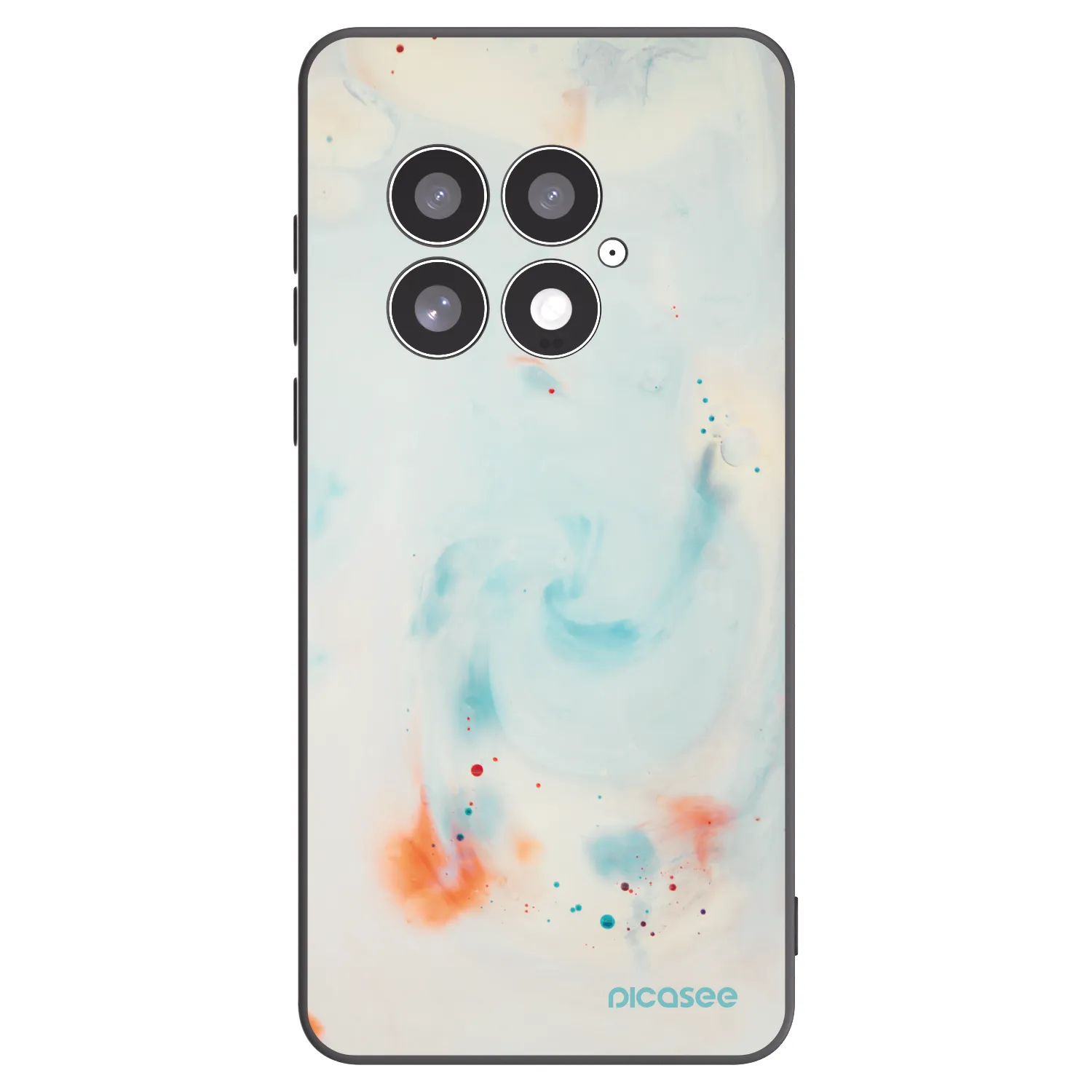 Picasee fekete szilikon tok az alábbi mobiltelefonokra OnePlus 13 5G - Splash