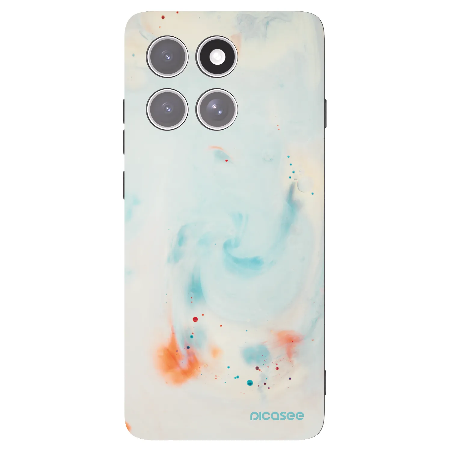 Picasee fekete szilikon tok az alábbi mobiltelefonokra Motorola Edge 60 Pro - Splash