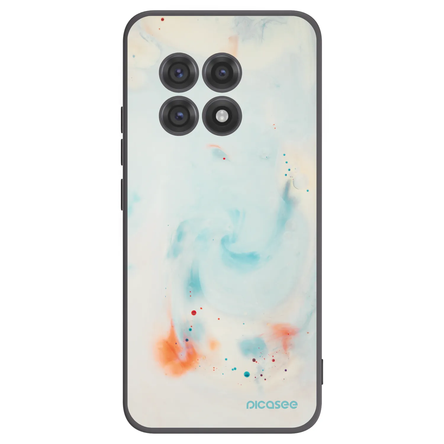 Picasee fekete szilikon tok az alábbi mobiltelefonokra OnePlus 13R 5G - Splash