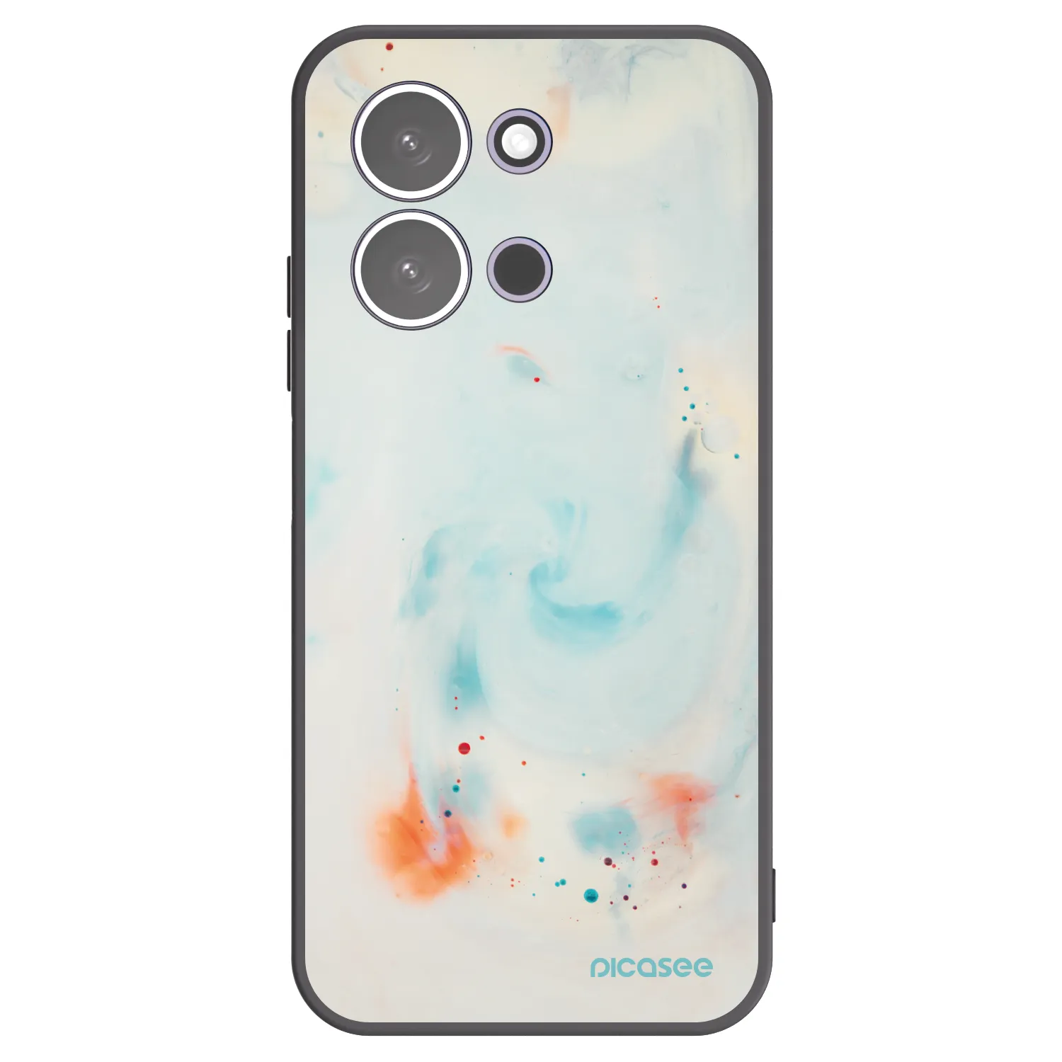 Picasee fekete szilikon tok az alábbi mobiltelefonokra Xiaomi Redmi 15C 5G - Splash