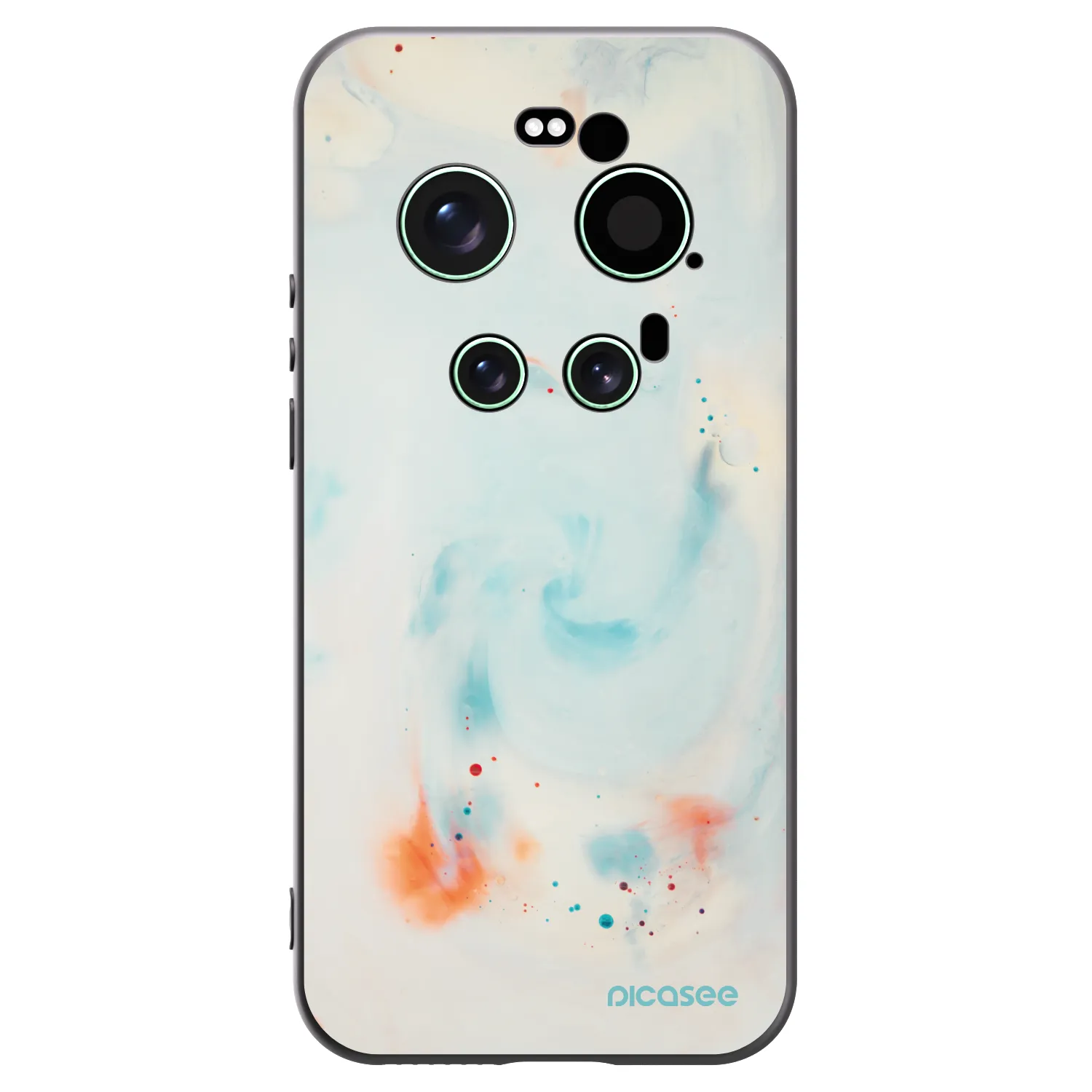 Picasee fekete szilikon tok az alábbi mobiltelefonokra Xiaomi 17 Ultra - Splash