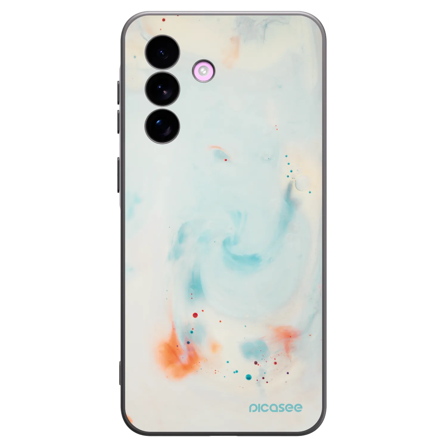 Picasee fekete szilikon tok az alábbi mobiltelefonokra Samsung Galaxy A57 5G - Splash