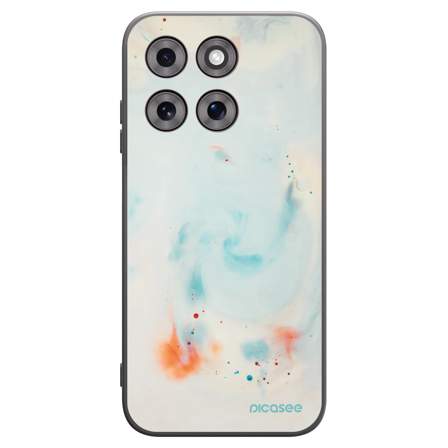 Picasee fekete szilikon tok az alábbi mobiltelefonokra Motorola Moto G77 - Splash