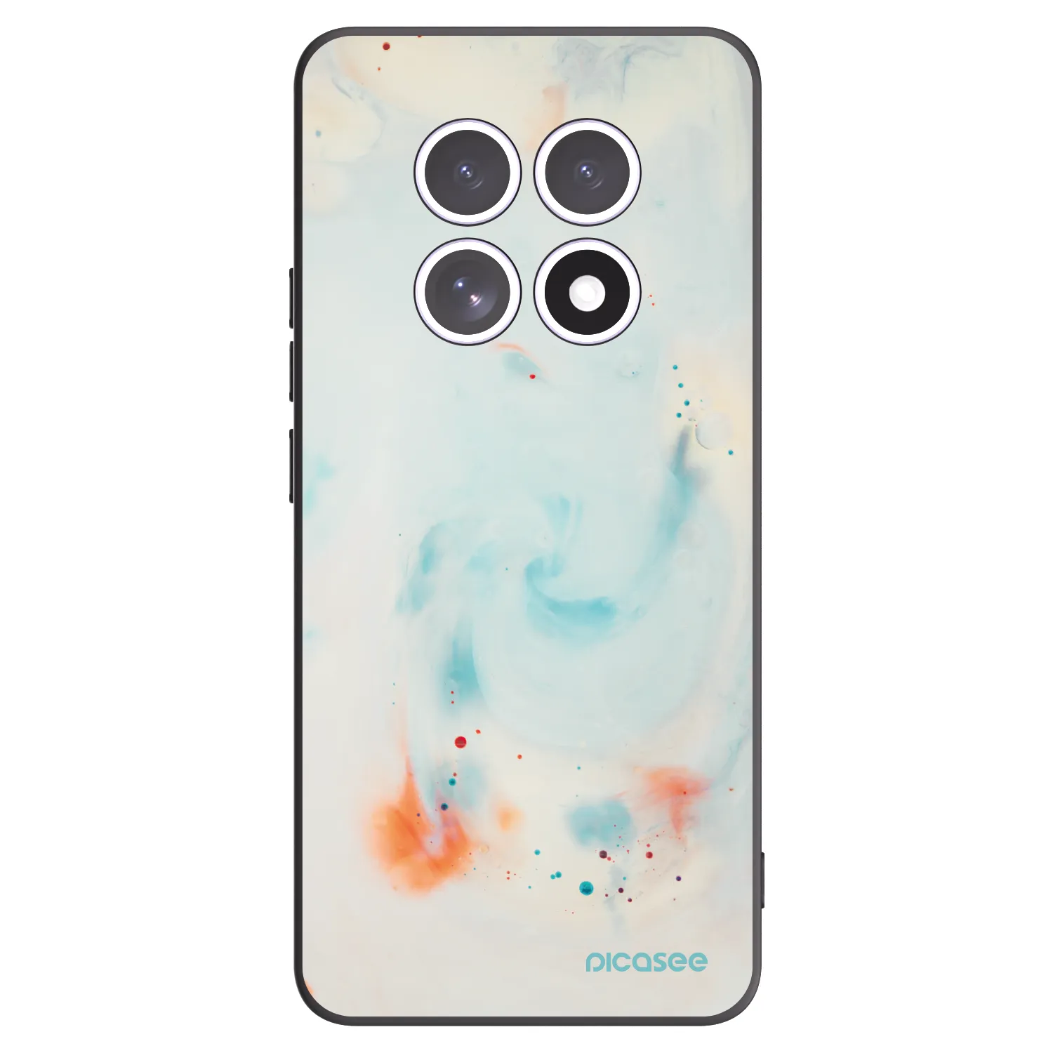 Picasee fekete szilikon tok az alábbi mobiltelefonokra Xiaomi Redmi Note 15 5G - Splash