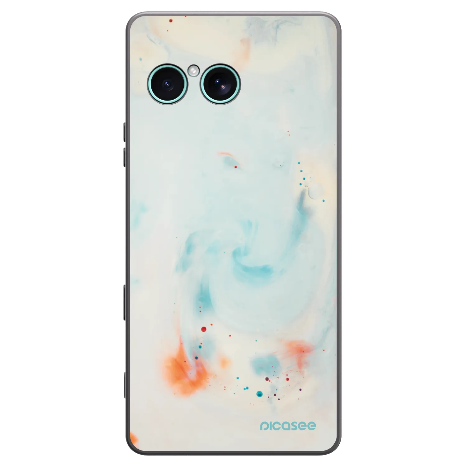 Picasee fekete szilikon tok az alábbi mobiltelefonokra Sony Xperia 10 VII - Splash
