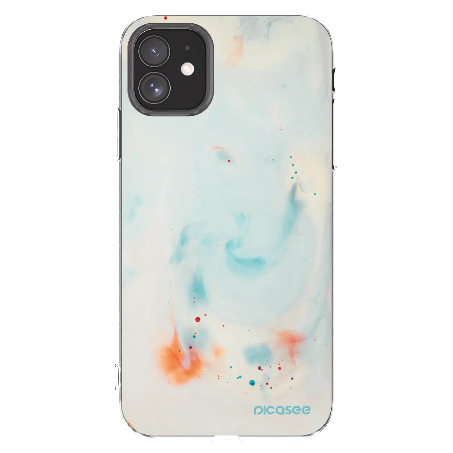 Picasee átlátszó szilikon tok az alábbi mobiltelefonokra Apple iPhone 11 - Splash