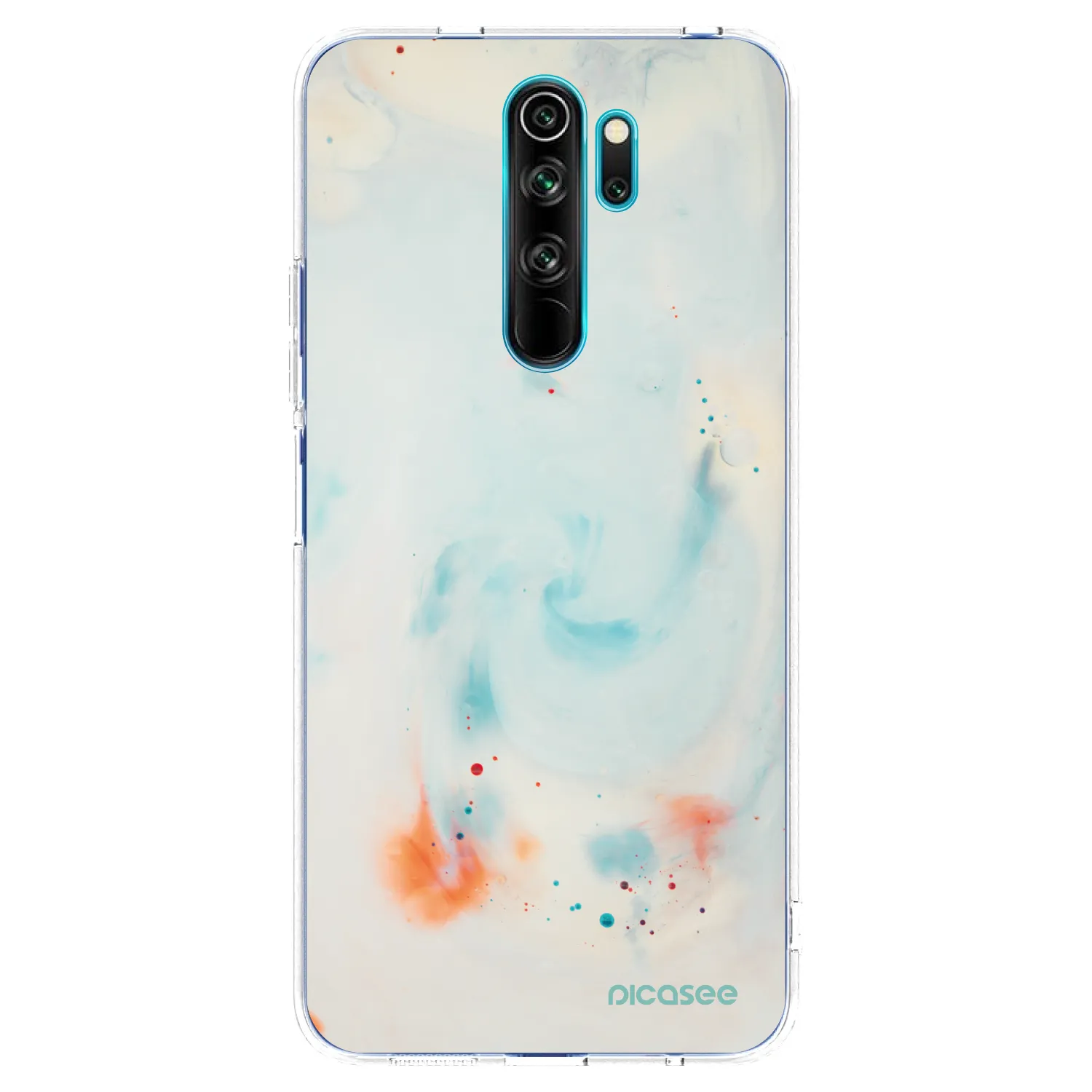 Picasee átlátszó szilikon tok az alábbi mobiltelefonokra Xiaomi Redmi Note 8 Pro - Splash