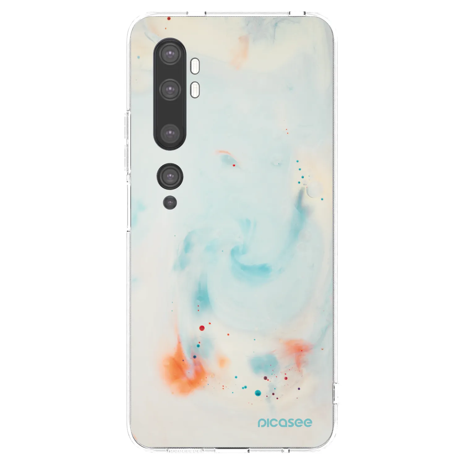 Picasee átlátszó szilikon tok az alábbi mobiltelefonokra Xiaomi Mi Note 10 (Pro) - Splash