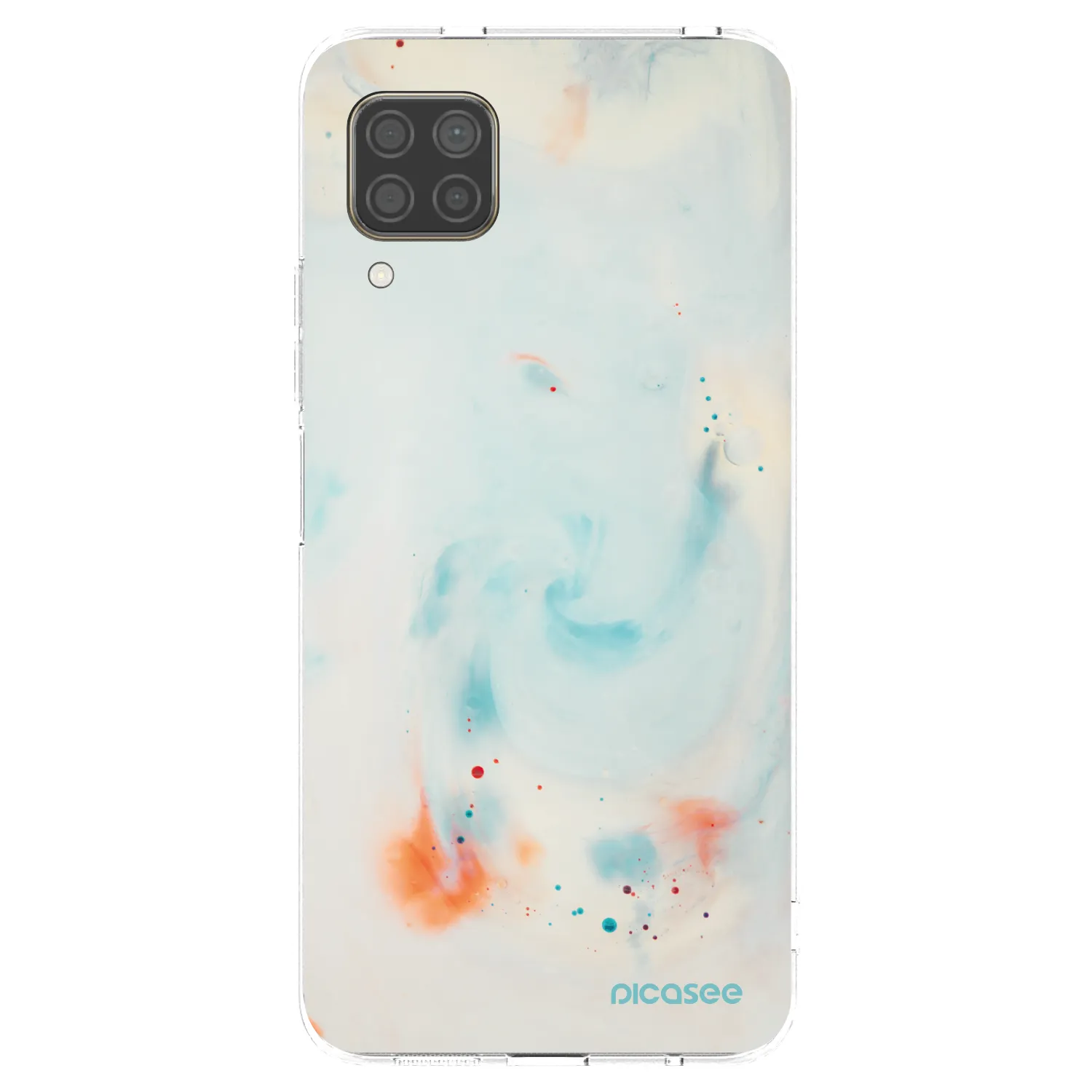 Picasee átlátszó szilikon tok az alábbi mobiltelefonokra Huawei P40 Lite - Splash