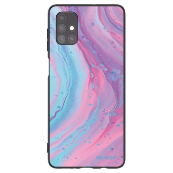 Tok az alábbi mobiltelefonokra Samsung Galaxy M51 M515F - Pink liquid