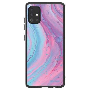 Picasee ULTIMATE CASE Samsung Galaxy A51 A515F - készülékre - Pink liquid