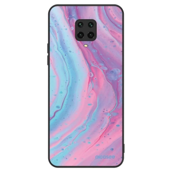 Szilikon tok erre a típusra Xiaomi Redmi Note 9 Pro - Pink liquid