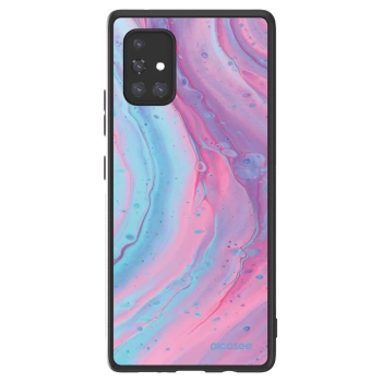 Picasee ULTIMATE CASE Samsung Galaxy A71 A715F - készülékre - Pink liquid