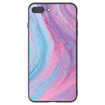 Szilikon tok erre a típusra Apple iPhone 7 Plus - Pink liquid