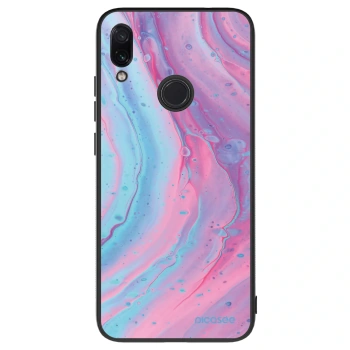 Szilikon tok erre a típusra Xiaomi Redmi Note 7 - Pink liquid