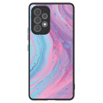 Picasee ULTIMATE CASE Samsung Galaxy A52 5G A525F - készülékre - Pink liquid