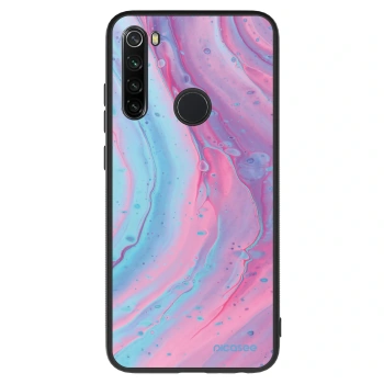 Szilikon tok erre a típusra Xiaomi Redmi Note 8 - Pink liquid