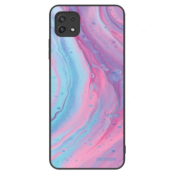 Szilikon tok erre a típusra Samsung Galaxy A22 A226B 5G - Pink liquid