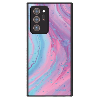 Szilikon tok erre a típusra Samsung Galaxy Note 20 Ultra - Pink liquid