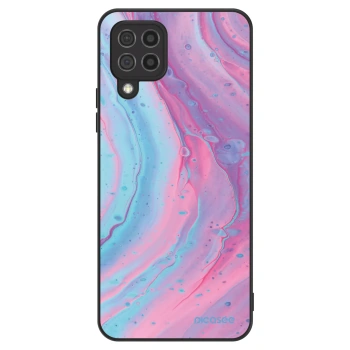 Szilikon tok erre a típusra Samsung Galaxy A22 A225F 4G - Pink liquid