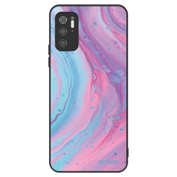 Szilikon tok erre a típusra Xiaomi Poco M3 Pro 5G - Pink liquid