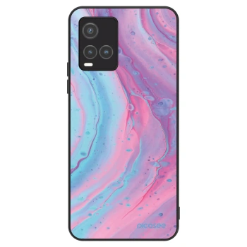Szilikon tok erre a típusra Vivo Y33s - Pink liquid