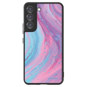 Picasee ULTIMATE CASE Samsung Galaxy S22 5G - készülékre - Pink liquid