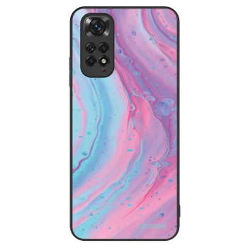 Szilikon tok erre a típusra Xiaomi Redmi Note 11S 4G - Pink liquid