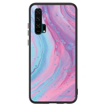 Szilikon tok erre a típusra Honor 20 Pro - Pink liquid