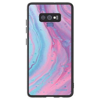 Szilikon tok erre a típusra Samsung Galaxy Note 9 N960F - Pink liquid